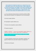 LMR GEORGETTE PMHNP BOARD EXAM  2026&sol;2027 PRACTICE &NewLine;QUESTIONS AND A NEW UPDATED STUDY GUIDE COMPLETE &NewLine;ACCURATE QUESTIONS AND CORRECT DETAILED ANSWERS WITH &NewLine;RATIONALES &lpar;VERIFIED ANSWERS&rpar; LATEST UPDATED VERSION &NewLine;2026 EDITION&sol; GUARANTEED PASS A&plus; &lpar;BRAND N