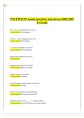 PNCB PNP-PC Boards Questions and Answers 2026&sol;2027 &vert; A&plus; Grade Pediatric Nurse Practitioner Primary Care Certification Study Guide