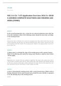 ATI RN active learning templates EXAM A&plus; GRADE ASSURED COMPLETE SOLUTIONS AND VERIFIED ANSWERS