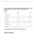 BSN 346 SHADOW HEALTH NON-REASSURING FETAL STATUS TRANSCRIPT AND DOCUMENTATION &vert; 2026 UPDATE &vert; WITH COMPLETE SOLUTIONS&period;