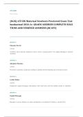 ATI RN maternal newborn proctored EXAM A&plus; GRADE ASSURED COMPLETE SOLUTIONS AND VERIFIED ANSWERS