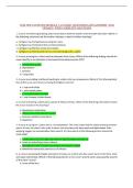 NUR 2989 CAPSTONE MODULE 5 ATI QUIZ &vert; QUESTIONS AND ANSWERS &vert; 2026 UPDATE &vert; WITH COMPLETE SOLUTIONS&period;