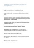 EXOS XPS PREP &vert; QUESTIONS AND ANSWERS &vert; 2026 UPDATE &vert; WITH COMPLETE SOLUTIONS&period;