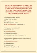 ISTQB EXAM AND PRACTICE EXAM NEWEST 2026 &NewLine;TEST BANK&vert; INTERNATIONAL SOFTWARE TESTING &NewLine;QUALIFICATIONS BOARD &lpar;ISTQB&rpar; CERTIFICATION &NewLine;EXAM PREP WITH COMPLETE 800 REAL EXAM &NewLine;QUESTIONS AND CORRECT VERIFIED ANSWERS&sol; &NewLine;ALREADY GRADED A&plus; &lpar;MOST RECENT&excl;&excl;&rpar; 