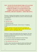 NGN - NCLEX PN EXAM NEWEST 2026 ACTUAL EXAM  TEST BANK&vert; NCLEX PN -NGN EXAM PREP WITH  COMPLETE 550 REAL EXAM QUESTIONS AND  CORRECT DETAILED ANSWERS &lpar;VERIFIED  ANSWERS&rpar; ALREADY GRADED A&plus; &lpar;MOST RECENT&excl;&excl;&rpar;