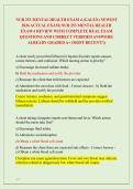 NUR 253 MENTAL HEALTH EXAMS 1&comma; 2&comma; 3 & 4 &lpar;GALEN&rpar; NEWEST  2026 PACKAGE DEAL&vert; NUR 253 MENTAL HEALTH EXAMS REVIEWS WITH COMPLETE REAL EXAM QUESTIONS AND CORRECT VERIFIED ANSWERS&sol; ALREADY GRADED A&plus; &lpar;MOST RECENT&excl;&excl;&rpar; 