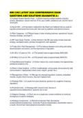 RMI 2302 LATEST 2026 COMPREHENSIVE EXAM QUESTIONS AND SOLUTIONS GUARANTEE