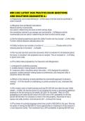 RMI 2302 LATEST 2026 PRACTICE EXAM QUESTIONS AND SOLUTIONS GUARANTEE 
