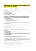 RMI 2302 LATEST 2026 STUDY GUIDE QUESTIONS AND SOLUTIONS GUARANTEE 