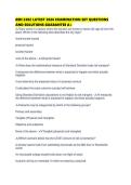 RMI 2302 LATEST 2026 EXAMINATION SET QUESTIONS AND SOLUTIONS GUARANTE