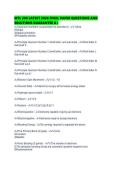 MTL 200 LATEST 2026 FINAL PAPER QUESTIONS AND SOLUTIONS GUARANTEE 