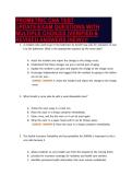 PROMETRIC CNA TEST&NewLine;UPDATE&vert;EXAM QUESTIONS WITH&NewLine;MULTIPLE CHOICES &vert;VERIFIED &&NewLine;REVISED ANSWERS &lpar;NEW&rpar;&excl;&excl;&excl;