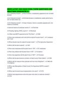 MDFR LATEST 2026 MAIN FINAL PAPER QUESTIONS AND SOLUTIONS GUARANTEE