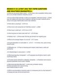 BRANCH II CA LATEST 2026 TEST PAPER QUESTIONS AND SOLUTIONS GUARANTEE 