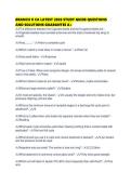 BRANCH II CA LATEST 2026 STUDY GUIDE QUESTIONS AND SOLUTIONS GUARANTEE
