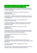 WASHINGTON PESTICIDE LAWS LATEST 2026 EXAM QUESTIONS AND SOLUTIONS GUARANTEE