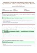 NUR 230 Exam 2 &lpar;Latest 2026&sol;2027 Update&rpar; &vert; Obstetrics & Newborn Nursing&comma; Labor Stages & Intrapartum Care &vert; Maternal-Newborn Nursing Review &vert; Exam Questions & Answers &vert; Grade A&plus;