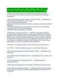 WASHINGTON PESTICIDE LAWS LATEST 2026 FINALS EXAM QUESTIONS AND SOLUTION