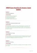 QMHP Exam Questions & Answers &lpar;Latest Update&rpar;&NewLine;