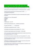 WASHINGTON PESTICIDE LATEST 2026 CORE EXAM MANUAL QUESTIONS AND SOLUTIONS
