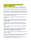 CIP LEVEL 1 LATEST 2026 EXAM QUESTIONS AND SOLUTIONS GUARANTEE
