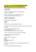 CIP LEVEL 1 LATEST 2026 COMPREHENSIVE EXAM QUESTIONS AND SOLUTIONS GUARANTE