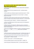 ALC TACTICS LATEST 2026 EXAM QUESTIONS AND SOLUTIONS GUARANTEE