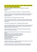 ALC TACTICS LATEST 2026 TEST STUDY GUIDE QUESTIONS AND SOLUTIONS GUARANTEE