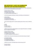 FIRE INSTRUCTOR 1 LATEST 2026 EXAMINATION QUESTIONS AND SOLUTIONS GUARANTEE