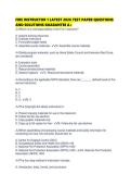 FIRE INSTRUCTOR 1 LATEST 2026 TEST PAPER QUESTIONS AND SOLUTIONS GUARANTEE A&period;pdf