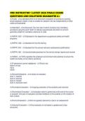 FIRE INSTRUCTOR 1 LATEST 2026 FINALS EXAMS QUESTIONS AND SOLUTIONS GUARANTEE 