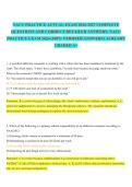 NACC PRACTICE ACTUAL EXAM 2026-2027 COMPLETE QUESTIONS AND CORRECT DETAILED ANSWERS&sol; NACC PRACTICE EXAM 2026 &lpar;100&percnt; VERIFIED ANSWERS&rpar; ALREADY GRADED A&plus;