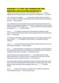 SOCIOLOGY 111 LATEST 2026 EXAMINATION TEST QUESTIONS AND SOLUTIONS GUARANTEE A&period;pdf
