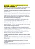 SOCIOLOGY 111 LATEST 2026 EXAM QUESTIONS AND SOLUTIONS GUARANTEE A&period;pdf