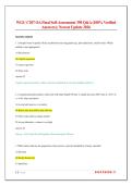 WGU C207 OA Final Self-Assessment 350 Q&A &lpar;100&percnt; Verified Answers&rpar; &vert; Newest Update 2026