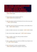 MDC 1 EXAM 1 STUDY GUIDE EXAM&NewLine;&lpar;2025&rpar; EXAM QUESTIONS &&NewLine;ANSWERS &vert; LATEST ALREADY&NewLine;GRADED A&plus; UPDATE 2025&vert;2026&excl;&excl;