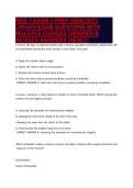 MDC 1 EXAM 2 PREP &lpar;2026&sol;2027&rpar;&NewLine;UPDATE&vert;EXAM QUESTIONS WITH&NewLine;MULTIPLE CHOICES &vert;VERIFIED &&NewLine;REVISED ANSWERS &lpar;NEW&rpar;&excl;&excl;&excl;
