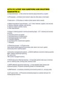 ACTG 313 LATEST 2026 QUESTIONS AND SOLUTIONS GUARANTEE