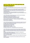 ACTG 313 LATEST 2026 TEST PAPER QUESTIONS AND SOLUTIONS GUARANTEE 