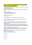 ACTG 313 LATEST 2026 EXAMINATION SETS QUESTIONS AND SOLUTIONS GUARANTEE