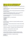 ORGB 364 LATEST 2026 COMPREHENSIVE EXAM QUESTIONS AND SOLUTIONS GUARANTE
