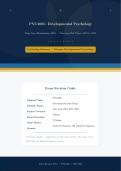 PYC4805 Exam Revision May&sol;June 2026 Past Papers Questions & Answers 2026 &vert;Developmental Psychology&vert;