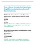 Texas Industrial Electrician Certification Exam Prep 2026 &ndash; Practice Questions&comma; Answers & Detailed Rationales