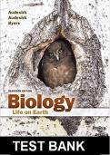 Biology Life on Earth 11th Edition Audesirk - Complete Test Bank &lpar;All Chapters&rpar;