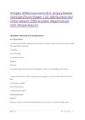 Principles Of Macroeconomics By N&period; Gregory Mankiw Final Exam &lpar;Covers Chapter 1-25&rpar; &vert;600 Questions And Correct Answers &lpar;100&percnt; Accurate&rpar; &vert;Newest Version 2026 &vert;Already Rated A&plus;