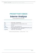 Proeftentamen Interne Analyse &vert; Inleiding Organisatiekunde &vert; Windesheim &vert; 2025&sol;26