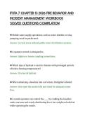 IFSTA 7 CHAPTER 13 2026 FIRE BEHAVIOR AND&NewLine;INCIDENT MANAGEMENT WORKBOOK&NewLine;SOLVED QUESTIONS COMPILATION&NewLine;