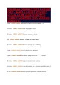LOUISIANA CONTRACTOR'S LICENSE&NewLine;PREP - SAMPLE LATEST 2026&sol;2027&NewLine;ACTUAL EXAM QUESTIONS WITH&NewLine;CORRECT ANSWERS 100&percnt; VERIFIED&NewLine;GRADED A&plus;
