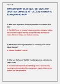 MHACBO QMHP EXAM &vert; &lbrace;LATEST 2026&sol; 2027 &NewLine;UPDATE&rcub; COMPLETE ACTUAL AND AUTHENTIC &NewLine;EXAM &vert; BRAND NEW&excl;