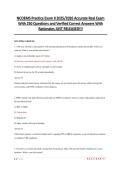 NCOEMS Practice Exam II 2025&sol;2026 Accurate Real Exam With 250 Questions and Verified Correct Answers With Rationales JUST RELEASED&excl;&excl;&excl;